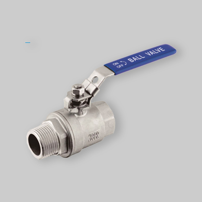 VALVOLA A SFERA M/F IN ACCIAIO INOX LUCCHETTABILE 1/2"