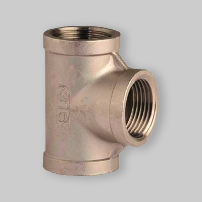 RACCORDO A TEE FEMMINA IN ACCIAIO INOX 1/2"