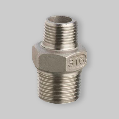 RACCORDO NIPPLES RIDOTTO IN ACCIAIO INOX 3/4" x 1/2"