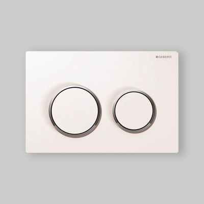 PLACCA DI COMANDO "OMEGA 20" Satinato/Cromato/Satinato*