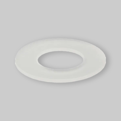 GUARNIZIONE PIATTA PER BATTERIA DI SCARICO Doppio scarico. mm 63x32