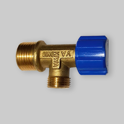 RUBINETTO D'ARRESTO TIPO GEBERIT 1/2" + 3/8"