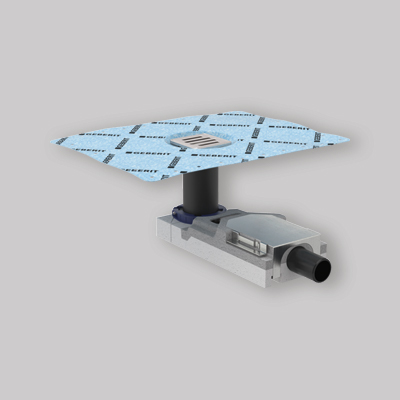 SIFONE PER DOCCIA A PAVIMENTO H. Massetto 90-220