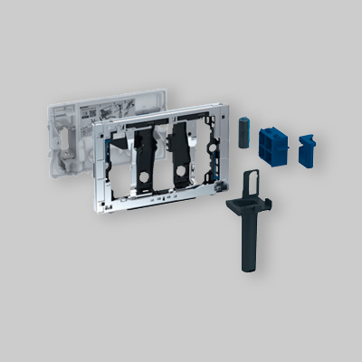 SISTEMA DUOFRESH GEBERIT CON IGIENIZZANTE PER SIGMA 8 Cromato/lucido