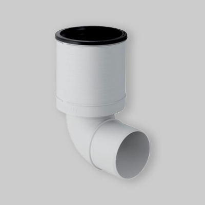 CURVA WC 87,5° GEBERIT SILENT-PP BIANCA Ø 90 mm
