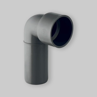 CURVA TECNICA INNESTO 90° IN PP-HTs GEBERIT Ø 50x50