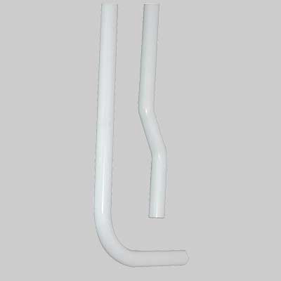 TUBO ESTERNO BIANCO PER CASSETTA ALTA IN PVC Cm 190 x Ø 32