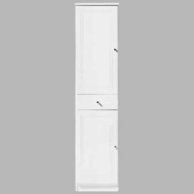 COLONNA SINGOLA CON CASSETTO BIANCA -