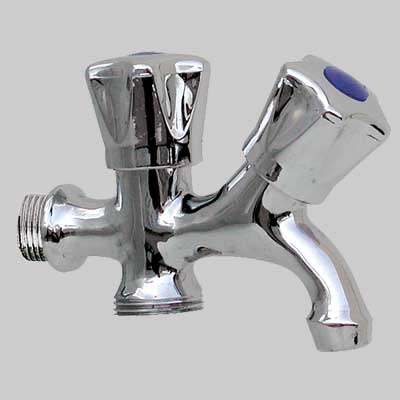 RUBINETTO DUPLEX LEGGERO 1/2x3/4