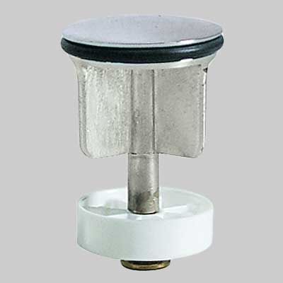 TAPPO SALTERELLO PER LAVABO - BIDET IN OTTONE Ø 39 1"1/4