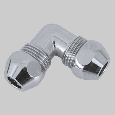 RACCORDO CURVO DOPPIO CROMATO 12x12
