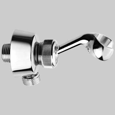 SUPPORTO DOCCIA CROMATO PER DUPLEX 1/2 - 1/2