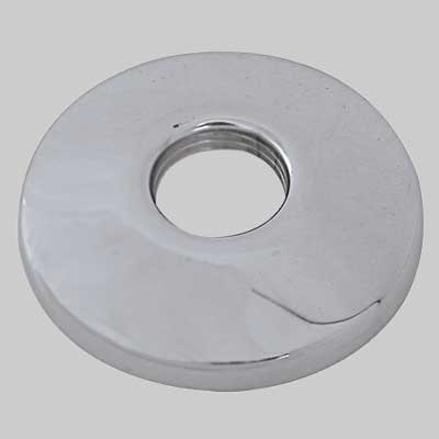 ROSONE FILETTATO IN OTTONE CROMATO 1/2 Ø esterno mm 65