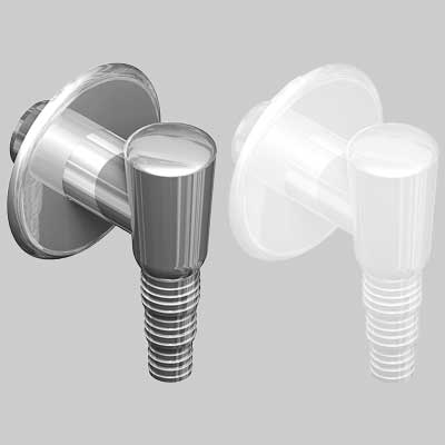 SIFONE IN ABS ESTERNO Bianco 32 x 40