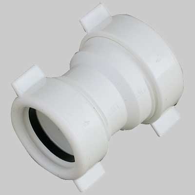 CONGIUNZIONE IN PP FEMMINA FEMMINA RIDOTTO 1"1/4  32x26  mm 50