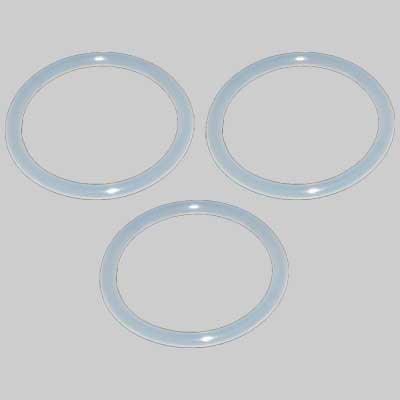 O-RING SILICONE BIANCO PER TAPPI RADIATORI  1" Ø 42 2,5 mm