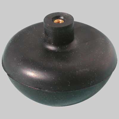 SFERA IN GOMMA CON NOTTOLINO OTTONE mm 64,5