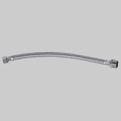 FLESSIBILE IN ACCIAIO GIGANTE F 3/8 X M 1/2 cm 60