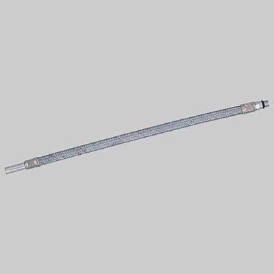 FLESSIBILE INOX CON TUBETTO Ø 10 E TUBETTO FILETTATO M 10 M10 x M10x1 cm 35 DN 8