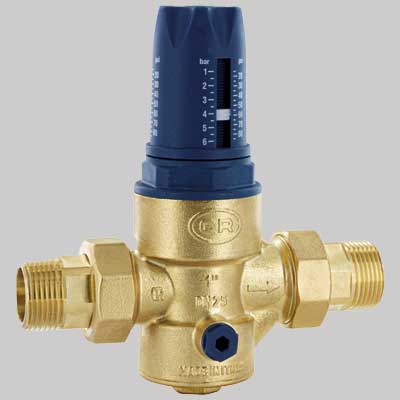 RIDUTTORE DI PRESSIONE A MEMBRANA TWIST PN25 2"