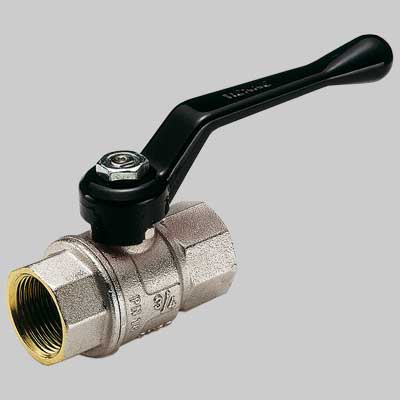 VALVOLE A SFERA PASSAGGIO TOTALE F-F LEVA ALLUMINIO MOD. TORNADO 1" DN 25 PN 30