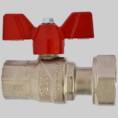 VALVOLA FEMMINA CON DADO GIREVOLE 1" x 1"
