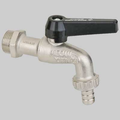 RUBINETTO PORTAGOMMA LEVA ALLUMINIO PESANTE 3/4