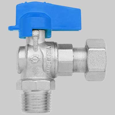 MINI RUBINETTO A SFERA SQUADRA MF 1/2-1/2 dado girevole