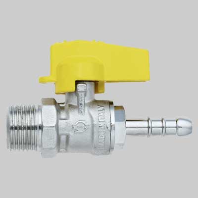 RUBINETTO DIRITTO GAS MASCHIO PORTA GOMMA 1/2 x 14