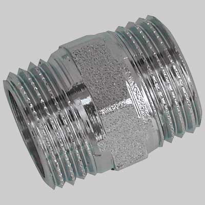 NIPLES OTTONE CROMATO 1/2 x 1/2