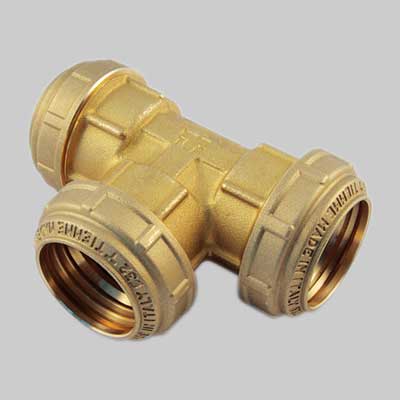 RACCORDO A TEE PN 25 COBRARING 32 x 32 x 32