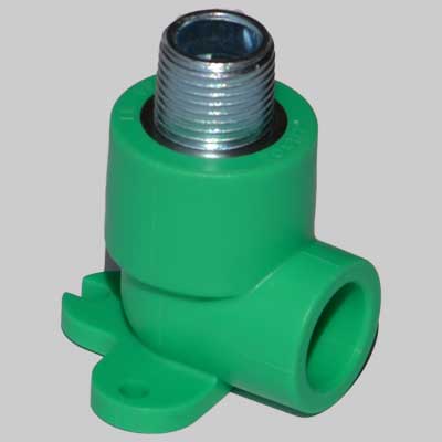 GOMITO FILETTATO CON STAFFA MASCHIO 1/2 x 20