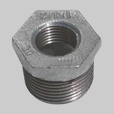 RIDUZIONE MASCHIO/FEMMINA ZINCATA 2"1/2 x 1"