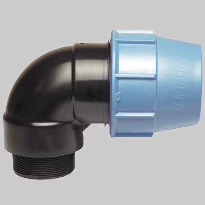 RACCORDO A GOMITO MASCHIO PLASTICA 25 x 1"