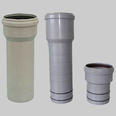 TRONCHETTO IN PP ATTACCO AL PVC 110x100 L 90 mm