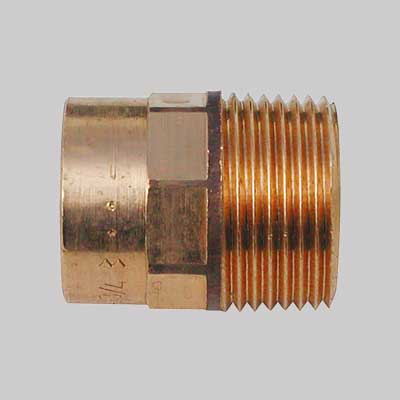 NIPLES BRONZO FILETTATO MASCHIO A SALDARE FEMMINA 14 x 1/2