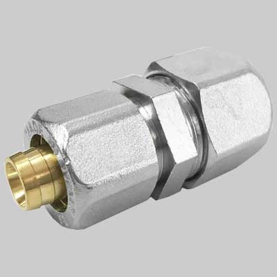 RACCORDO DIRITTO DOPPIO RIDOTTO A STRINGERE APE 20 x 16