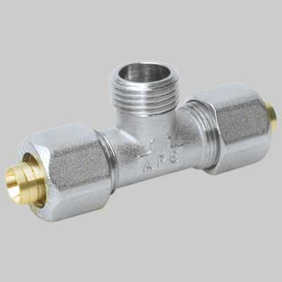 RACCORDO A TEE MASCHIO A STRINGERE APE 32 x 1" x 32