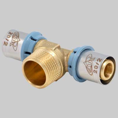 RACCORDOA TEE MASCHIO DELT ALL 26 x 3/4 x 26
