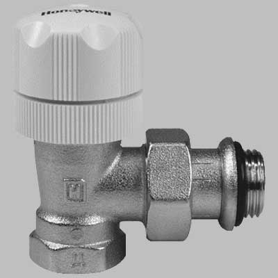 Valvola  squadra termostatica ferro HONEYWELL 1/2 x 1/2