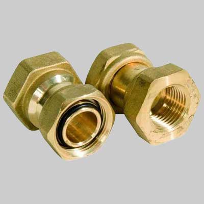 COPPIA ADATTATORI PER VENTILCONVETTORE MINI SLIM 3/4 1/2