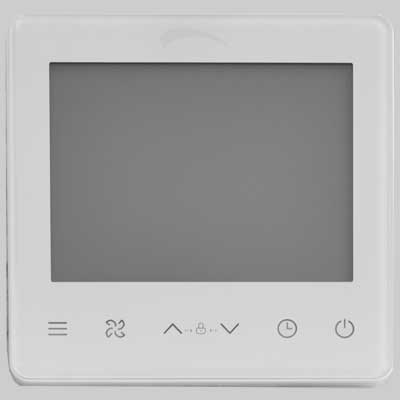 TERMOSTATO CON DISPLAY PER INSTALLAZIONE A BORDO UNITA' TE FC 3V