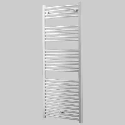 TERMOARREDO SCALDA SALVIETTE MOD. SAN REMO BIANCO CURVO H 1420 L 500