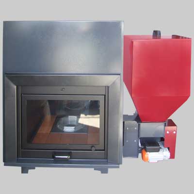 TERMOCAMINO COMBINATO VESTA LEGNA - PELLET kw 28