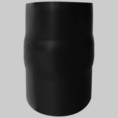 RACCORDO PER STUFE NERO OPACO MM Ø 120