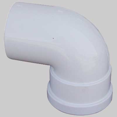 CURVA 90° CON GUARNIZIONE DOPPIO LABBRO Ø 80 M/F