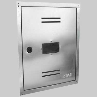 SPORTELLO PER CONTATORE GAS ZINCATO 450 x 350 x 20