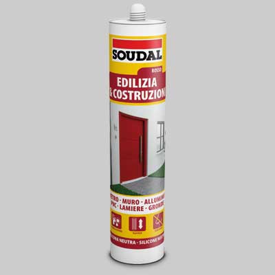 SILICONE MULTIUSO NEUTRO SOUDAL ML 300 TRASPARENTE