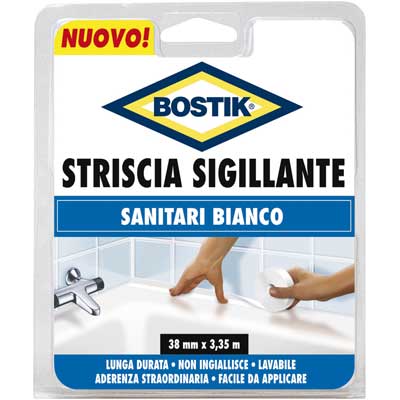 STRISCIA SIGILLANTE BIANCA 13 mm x 3,35 m