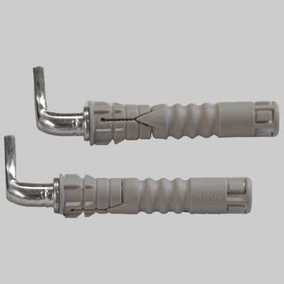 ELEMENTO DI FISSAGGIO PER SCALDABAGNI PFS 12 N Foro 14 mm - Prof. 14 mm - Tassello m.10
